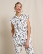BLOUSE PRINTED