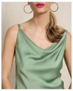 BLOUSE DRAPED SPAGHETTI STRAPS - Image 7