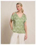 BLOUSE SATIN PRINTED - Image 5