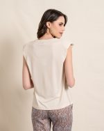 BLOUSE SEQUIN SLEEVELESS - Image 5