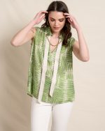 BLOUSE SATIN PRINTED - Image 2
