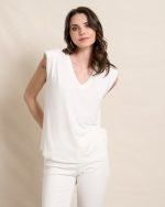 BLOUSE COTTON SHOULDER PADS - Image 11