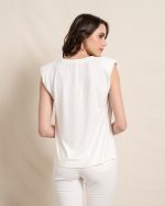 BLOUSE COTTON SHOULDER PADS - Image 12