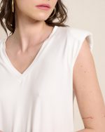 BLOUSE COTTON SHOULDER PADS - Image 13
