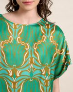 BLOUSE SATIN PRINTED - Image 3