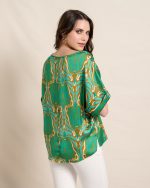 BLOUSE SATIN PRINTED - Image 4