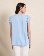 BLOUSE COTTON EMBOSSED - Image 8