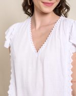 BLOUSE COTTON EMBOSSED - Image 12