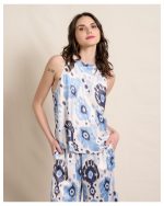BLOUSE PRINTED SATIN