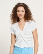 BLOUSE KNOT TWIST FRONT