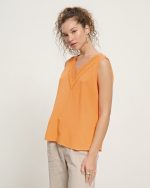 BLOUSE SLEEVELESS