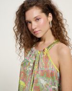 BLOUSE SATIN PRINTED - Image 3