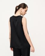 BLOUSE V NECK SATIN - Image 4