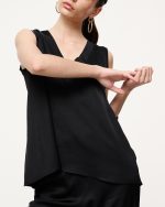 BLOUSE V NECK SATIN - Image 5