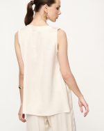 BLOUSE V NECK SATIN - Image 8