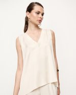 BLOUSE V NECK SATIN - Image 9
