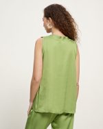BLOUSE V NECK SATIN - Image 12