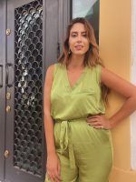 BLOUSE V NECK SATIN - Image 14