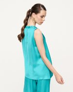 BLOUSE V NECK SATIN - Image 24
