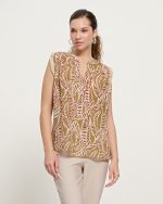 BLOUSE V NECK PRINTED - Image 2
