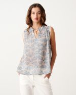 BLOUSE V NECK PRINTED - Image 7