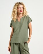 BLOUSE V NECK - Image 10