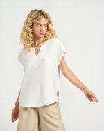 BLOUSE V NECK - Image 18