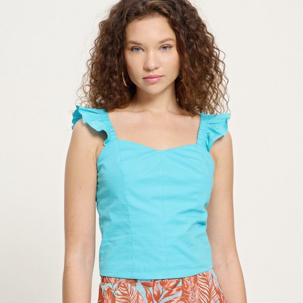 CROP TOP COTTON