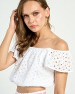 CROP TOP CUTWORK - Image 2
