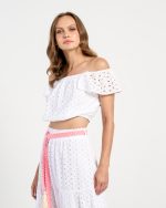 CROP TOP CUTWORK - Image 5