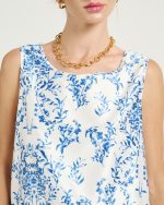 BLOUSE SATIN PRINTED - Image 3