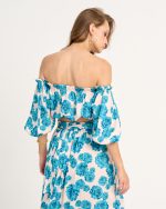 CROP TOP SATIN PRINTED - Image 5