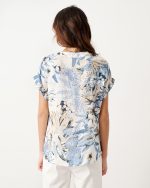 BLOUSE PRINTED V NECK - Image 3