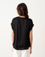 BLOUSE SATIN V NECK - Image 3