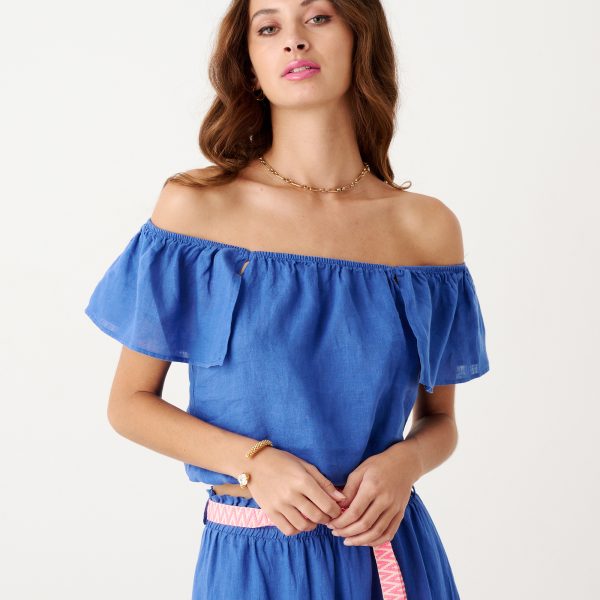 CROP TOP LINEN