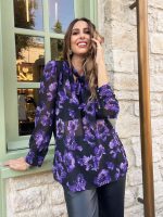 BLOUSE CHIFFON PRINTED - Image 3