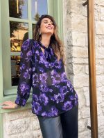 BLOUSE CHIFFON PRINTED - Image 7