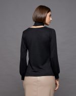 BLOUSE KNITTED CHOCKER - Image 5