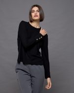 BLOUSE KNITTED ROUND NECK - Image 2