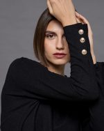 BLOUSE KNITTED ROUND NECK - Image 4