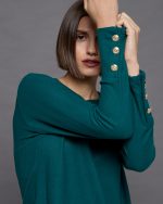 BLOUSE KNITTED ROUND NECK - Image 11