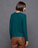 BLOUSE KNITTED ROUND NECK - Image 12