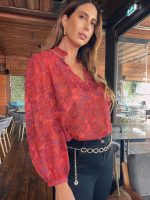 BLOUSE CHIFON PRINTED