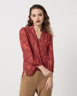BLOUSE CHIFON PRINTED - Image 3