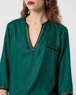 BLOUSE COTTON THREE QUARTER SLEEVE - Image 11