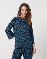 BLOUSE LYCRA PRINTED