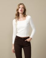 BLOUSE COTTON LONG SLEEVE