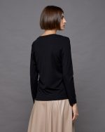 BLOUSE LYCRA V NECK - Image 5