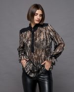 BLOUSE CHIFFON PRINTED