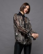 BLOUSE CHIFFON PRINTED - Image 3